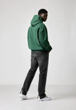 Back Zipped - Bootcut Jeans - Black/Grey -Heren Mode Boutique 604f3e44d5184ae9b76257eceae40c83