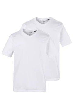 JP1880 T-Shirt Basic - Weiß -Heren Mode Boutique 63b966078ce940fb93142d85c2ae5307