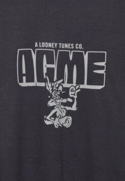 PULL & BEAR Looney Tunes - T-Shirt Print - Dark Grey -Heren Mode Boutique 661e1633f464437780c3d2bb6515cce2