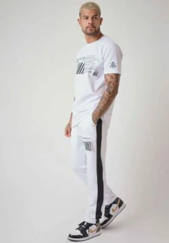 Trainingsbroek - Blanc -Heren Mode Boutique 6693a4850e80481cb95b38843fcfb386
