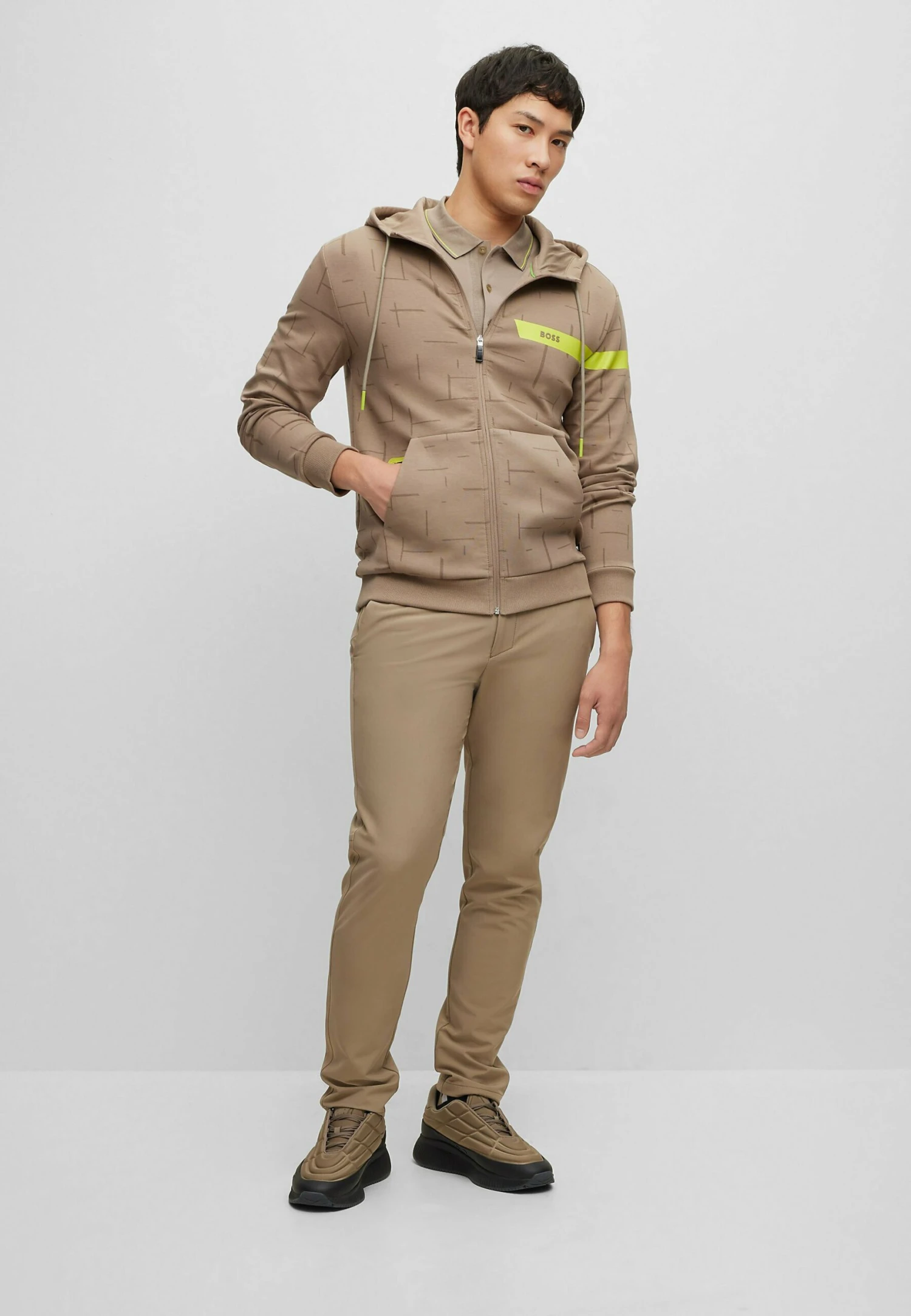 Boss T Commuter-Slim - Broek - Light Green Four 4 Boss T Commuter-Slim - Broek - Light Green Four - Afbeelding 2