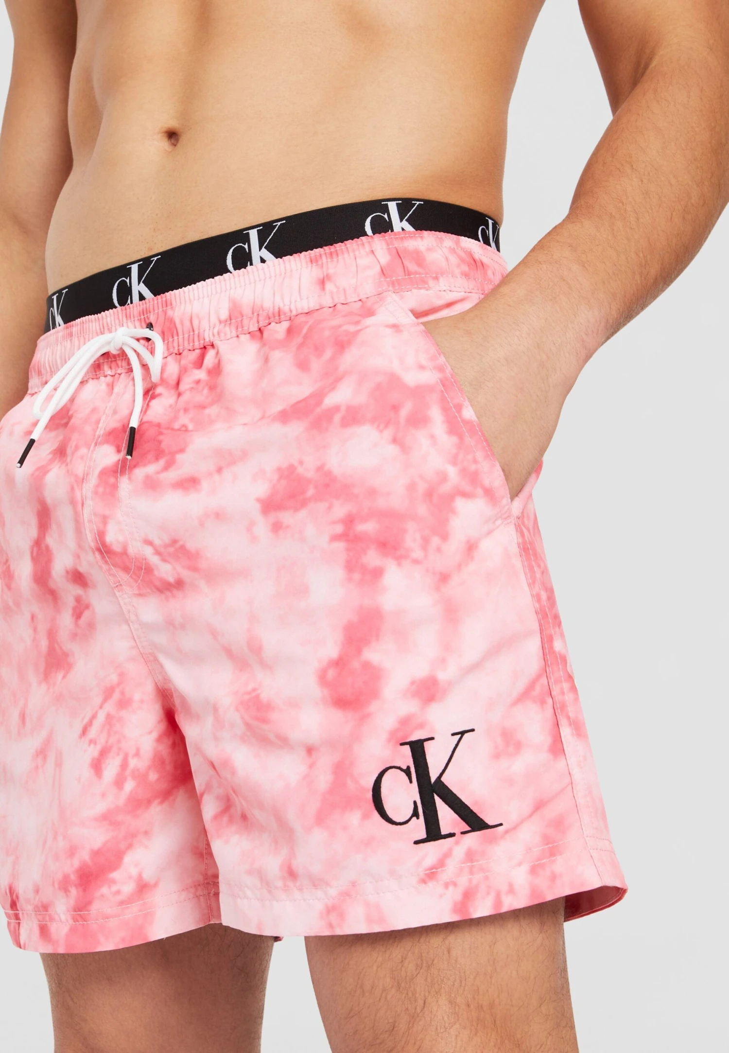 Medium Double Wb - Zwemshorts - Tie Dye Pink 7 Medium Double Wb - Zwemshorts - Tie Dye Pink - Afbeelding 5
