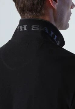 North Sails Long-Sleeved- Poloshirt - Black -Heren Mode Boutique 6caa9cb7f962442e8bf9fd3c9d094718