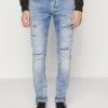 Antony Morato Gilmour Power Stretch - Jeans Skinny Fit - Blu Denim -Heren Mode Boutique 6f0bcc3bcf444ea588b97d5aec2853c6