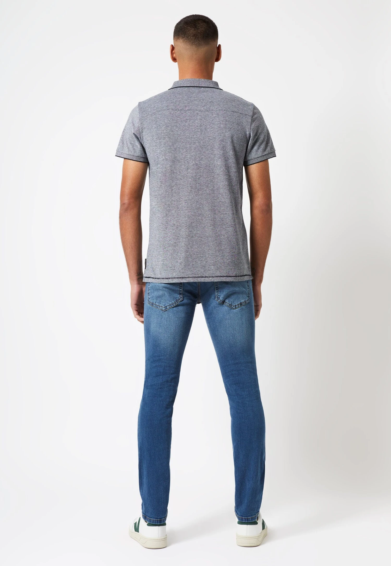 French Connection Birdseye Short Sleeve With Tipping - Poloshirt - Dk Nvy Brdseye Dk Nv 4 French Connection Birdseye Short Sleeve With Tipping - Poloshirt - Dk Nvy Brdseye Dk Nv - Afbeelding 2