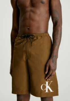 Monogram - Zwemshorts - Brown Olive