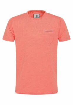 Gabbiano T-Shirt Basic - Fresh Coral -Heren Mode Boutique 72d1fc42380647bc96c82c55c8f3b89d
