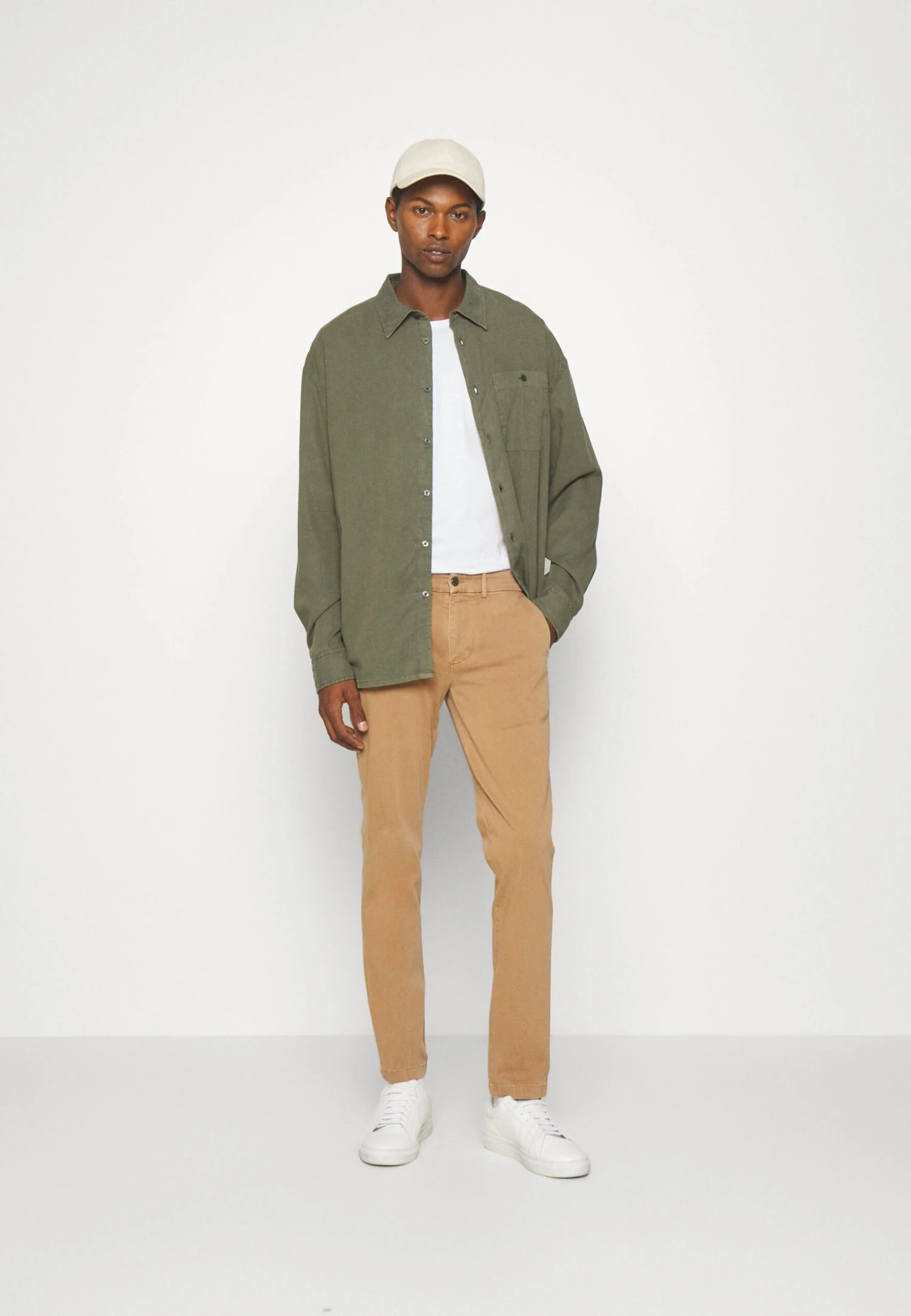 7 For All Mankind Slimmy Chino- Chino - Beige 4 7 For All Mankind Slimmy Chino- Chino - Beige - Afbeelding 2