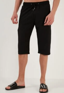 Regular Fit - Zwemshorts - Black