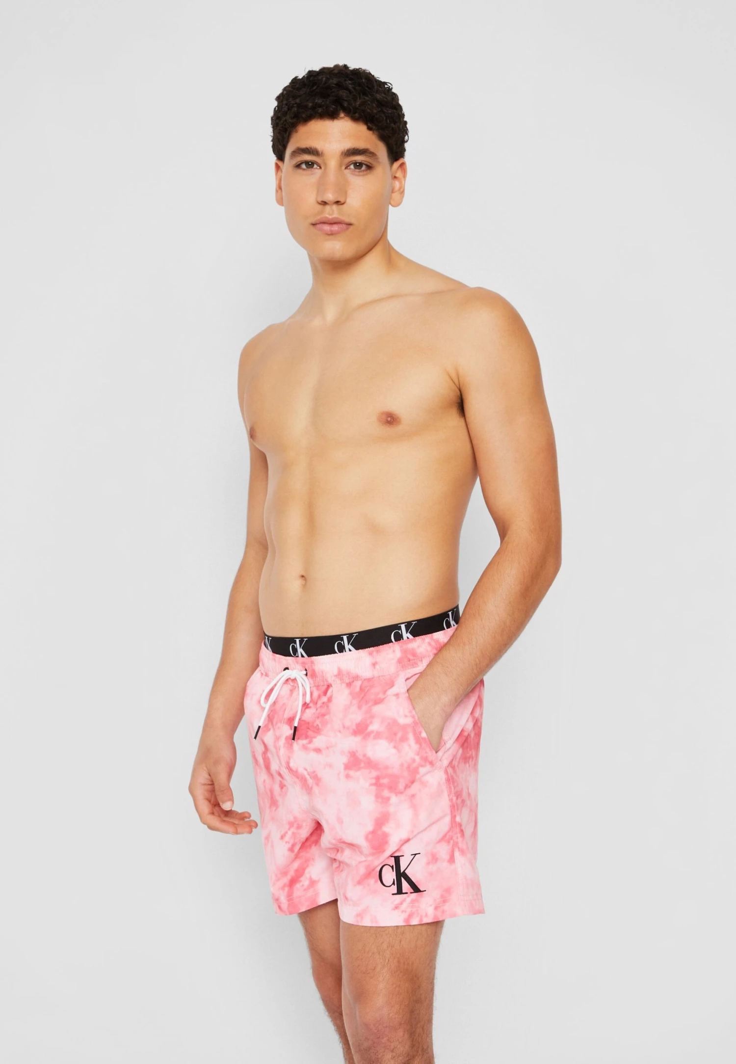 Medium Double Wb - Zwemshorts - Tie Dye Pink 5 Medium Double Wb - Zwemshorts - Tie Dye Pink - Afbeelding 3