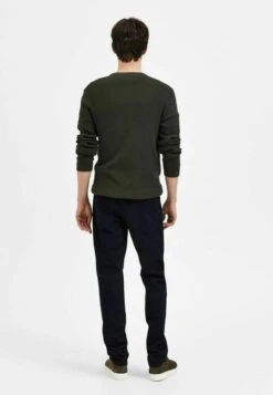Selected Homme Dunkle - Straight Leg Jeans - Blue Black Denim -Heren Mode Boutique 760516d3f00643be9910c5bf5ab3c461