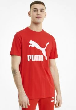 Puma T-Shirt Print - High Risk Red