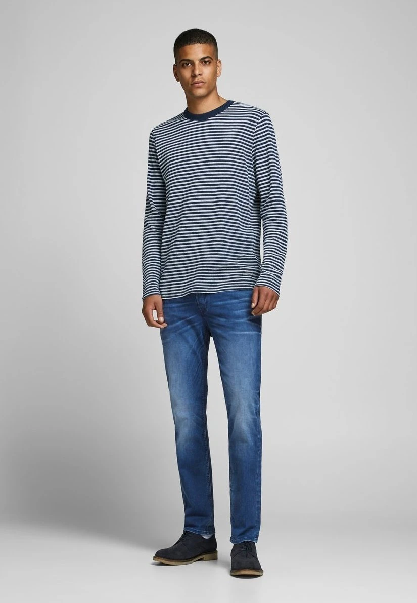 Jack & Jones Tim Original- Slim Fit Jeans - Blue Denim 4 Jack & Jones Tim Original- Slim Fit Jeans - Blue Denim - Afbeelding 2