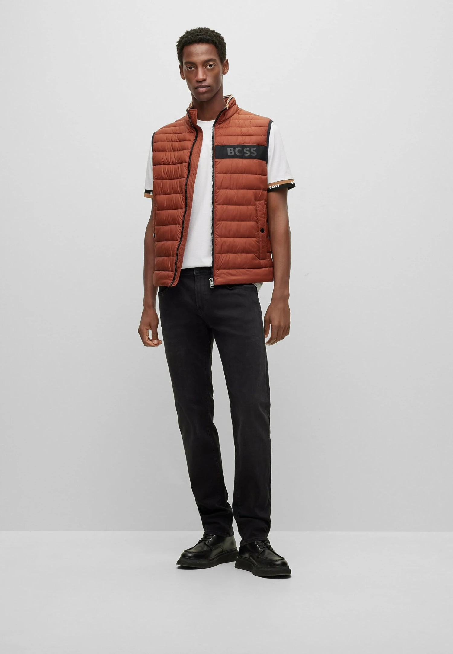 Boss Delaware - Straight Leg Jeans - Charcoal Five 4 Boss Delaware - Straight Leg Jeans - Charcoal Five - Afbeelding 2