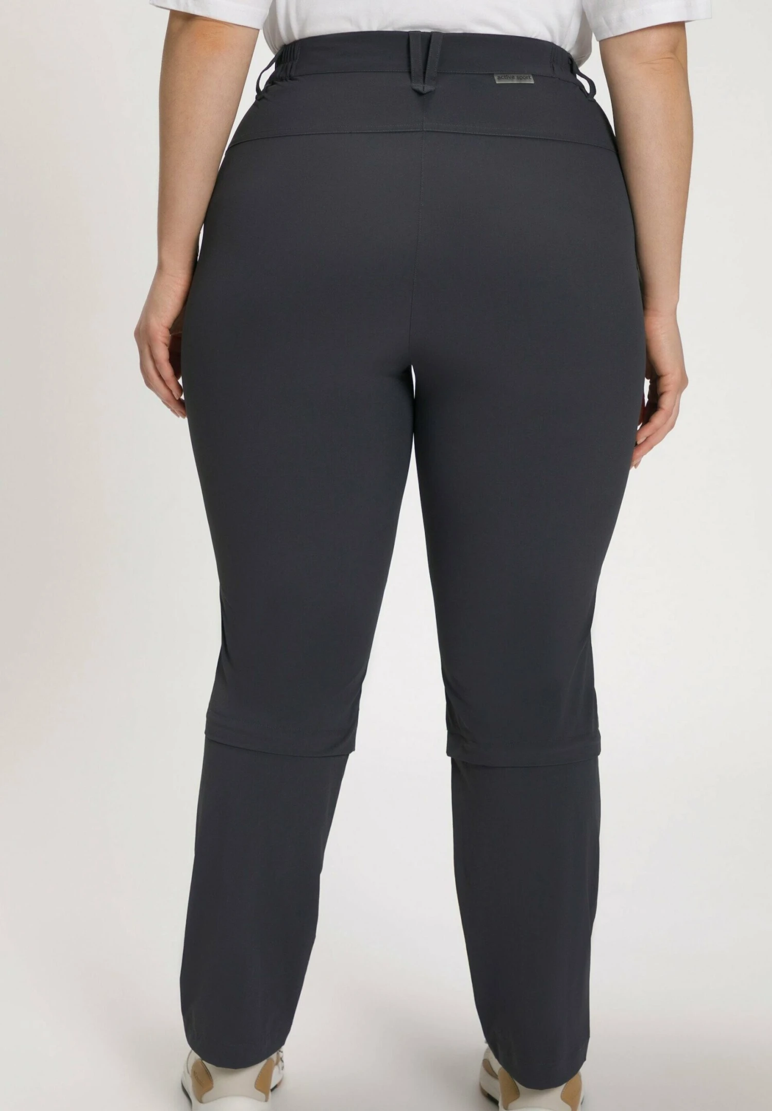 Ulla Popken Broek - Asphalt Grey 5 Ulla Popken Broek - Asphalt Grey - Afbeelding 3