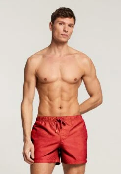 Shiwi Seersucker - Zwemshorts - Tandori Spice Brown