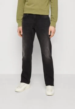 Denham Ridge Ace - Straight Leg Jeans - Black