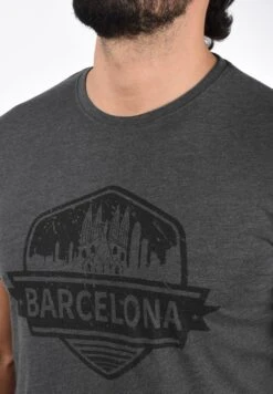 Solid Sdcimo - T-Shirt Print - Dark Grey Melange -Heren Mode Boutique 7f029589d74d4584835439f649ada36a