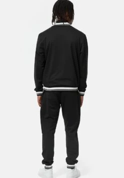 Lonsdale Poolewe - Trainingspak - Black White Grey -Heren Mode Boutique 83287549bf6a4556b37a04422a5fdd0a