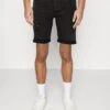 Jack & Jones Jjirick Jjoriginal - Jeansshort - Black Denim