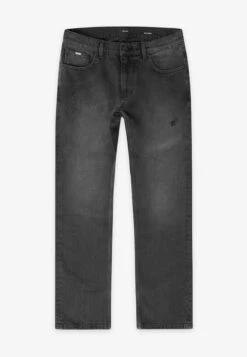 Back Zipped - Bootcut Jeans - Black/Grey -Heren Mode Boutique 87c8128186114c00a50175f6d7f0f327
