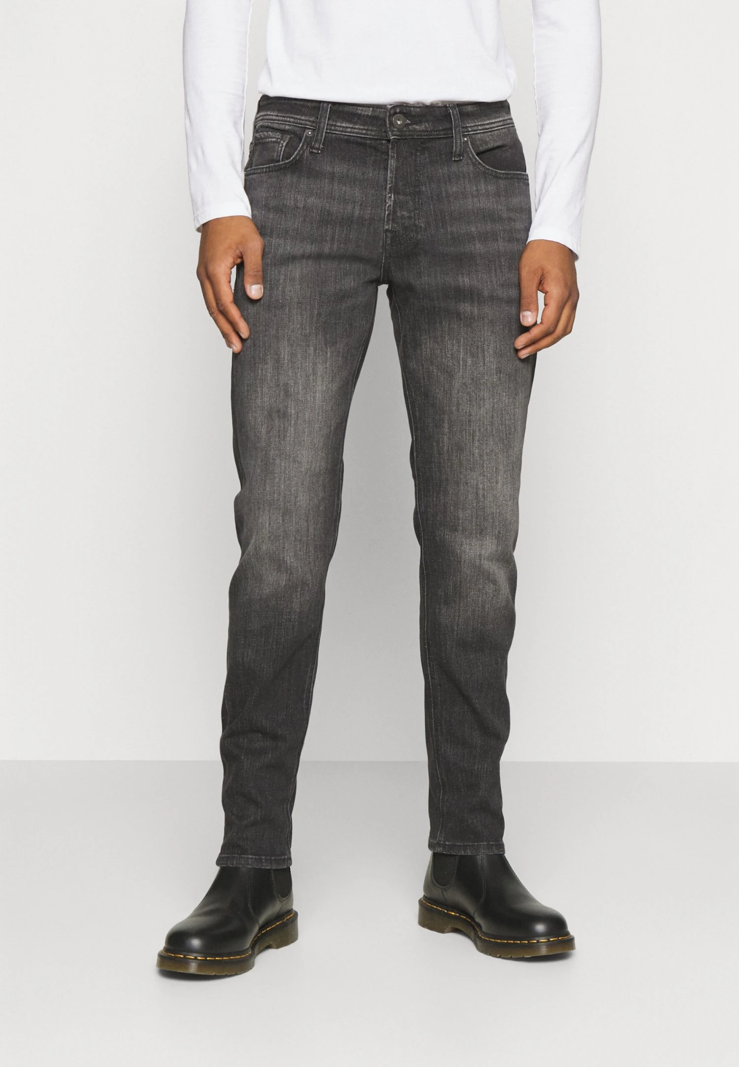 Jack & Jones Jjimike Jjoriginal - Slim Fit Jeans - Black Denim 3 Jack & Jones Jjimike Jjoriginal - Slim Fit Jeans - Black Denim
