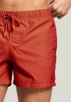 Shiwi Seersucker - Zwemshorts - Tandori Spice Brown -Heren Mode Boutique 90c868e3732f43b09f7725490d4a6c92