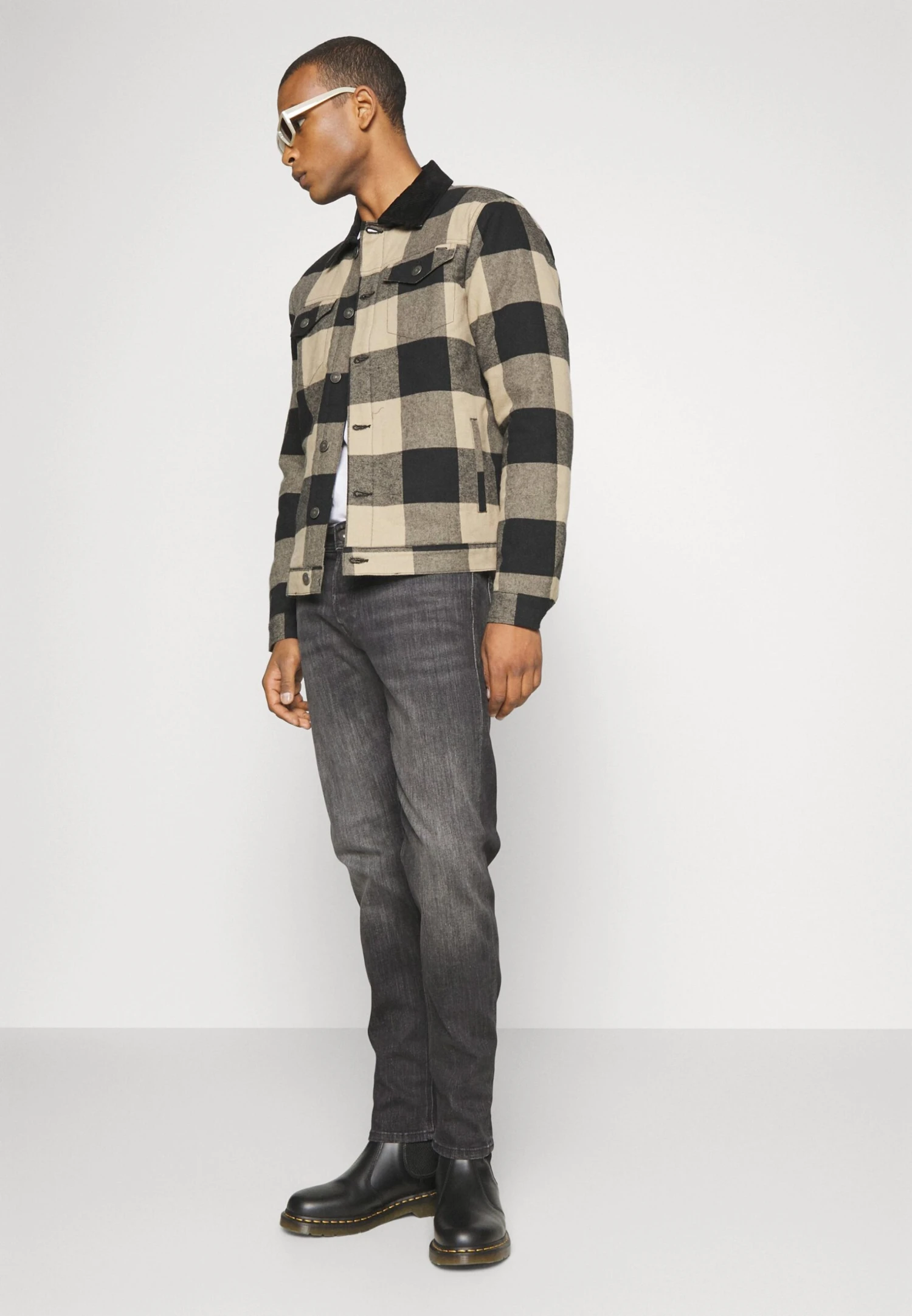 Jack & Jones Jjimike Jjoriginal - Slim Fit Jeans - Black Denim 6 Jack & Jones Jjimike Jjoriginal - Slim Fit Jeans - Black Denim - Afbeelding 4