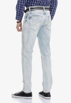Cipo & Baxx Slim Fit Jeans - Iceblue -Heren Mode Boutique 9aa4e42e87fc42eea37bfd2953559986