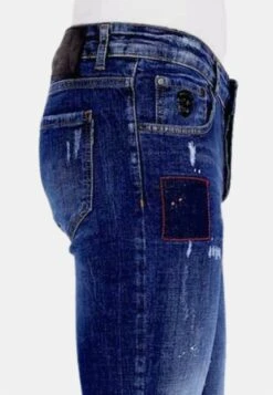 Jeans Skinny Fit - Blauw 9 Jeans Skinny Fit - Blauw -Heren Mode Boutique a238fda91d97428a9572ee639f3d4b3b