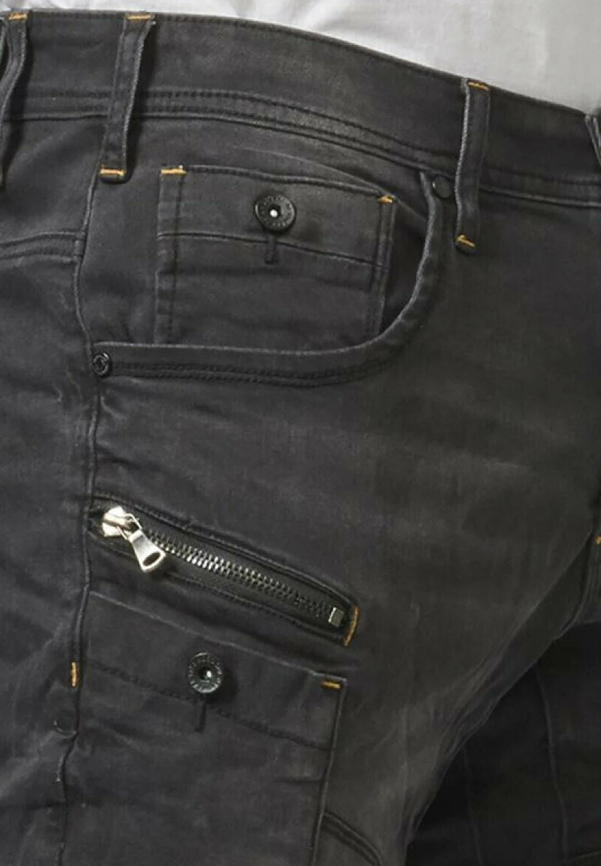 Koroshi Jeansshort - Denim Black 8 Koroshi Jeansshort - Denim Black - Afbeelding 6