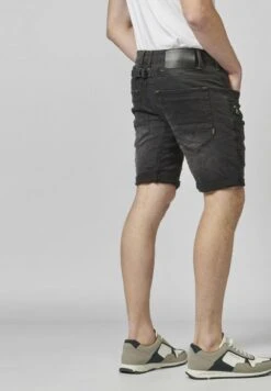 Koroshi Jeansshort - Denim Black 12 Koroshi Jeansshort - Denim Black -Heren Mode Boutique a8cb459bc11243b99671bc3b33e3e509