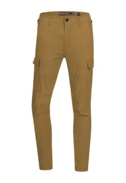 Indicode Jeans Cargobroek - Camel -Heren Mode Boutique ab7cdff442d74ef98b7825419d81779a