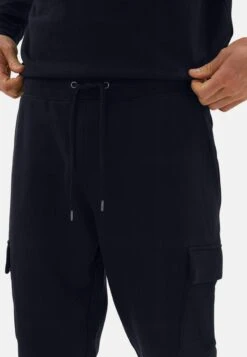 Marks & Spencer Cuffed Pure Cotton Cargo - Trainingsbroek - Dark Navy -Heren Mode Boutique aba881174ee34619afa49561bfa49b3b