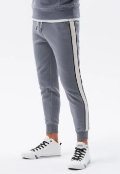 Set - Trainingspak - Grey Denim -Heren Mode Boutique acb6831b6e3b47c2b753823a6265b2b1