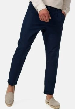 Indicode Jeans Cunningham - Broek - Navy -Heren Mode Boutique ad0e8e890d904dceab6da6bd2aa4f950