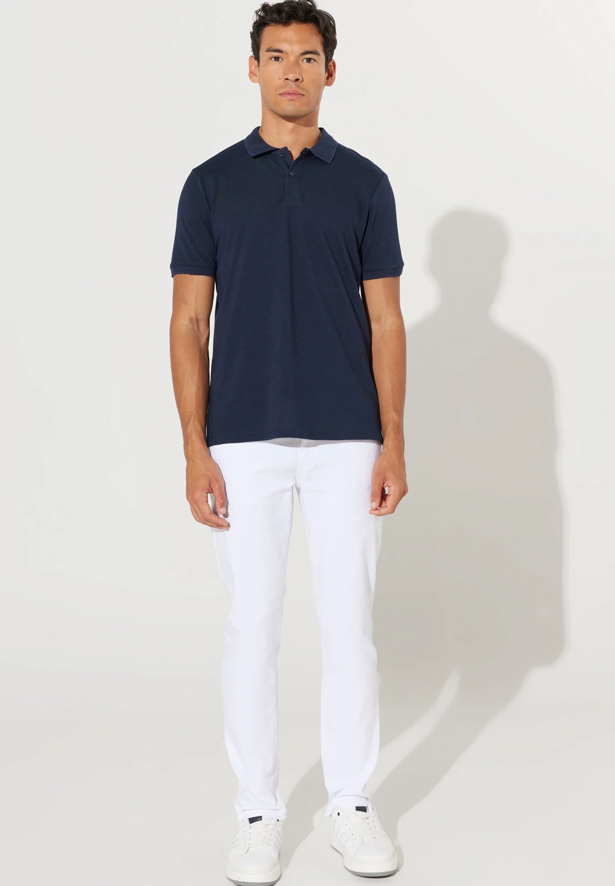 Poloshirt - Navy Blue 4 Poloshirt - Navy Blue - Afbeelding 2
