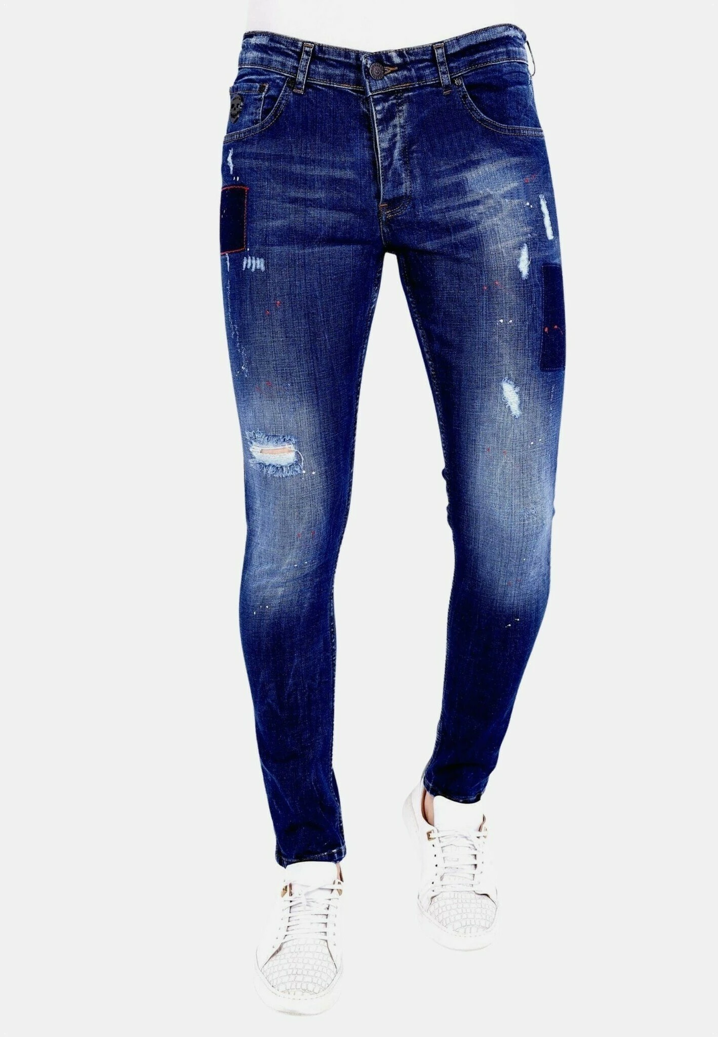 Jeans Skinny Fit - Blauw 3 Jeans Skinny Fit - Blauw