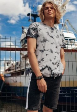 Jeansshort - Black -Heren Mode Boutique b1d5276edbb84aa4967ef4eb8f7287ef