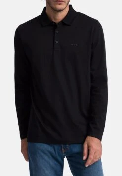Pierre Cardin 1/1 T-Shirt Polokn - Poloshirt - Schwarz