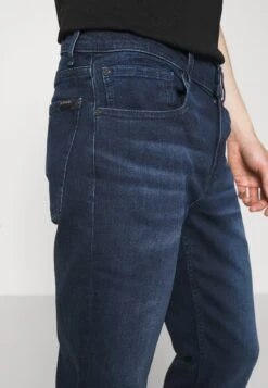 7 For All Mankind Slimmy Luxe Performance - Straight Leg Jeans - Dark Blue 11 7 For All Mankind Slimmy Luxe Performance - Straight Leg Jeans - Dark Blue -Heren Mode Boutique b31d0a76ace94a2ab86bb6de47941e0d