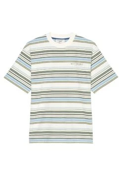 Marc O'Polo DENIM Heavy Aus Reiner- T-Shirt Print - Multi Egg White -Heren Mode Boutique b753283108e54195837d22d6d1b82aa4