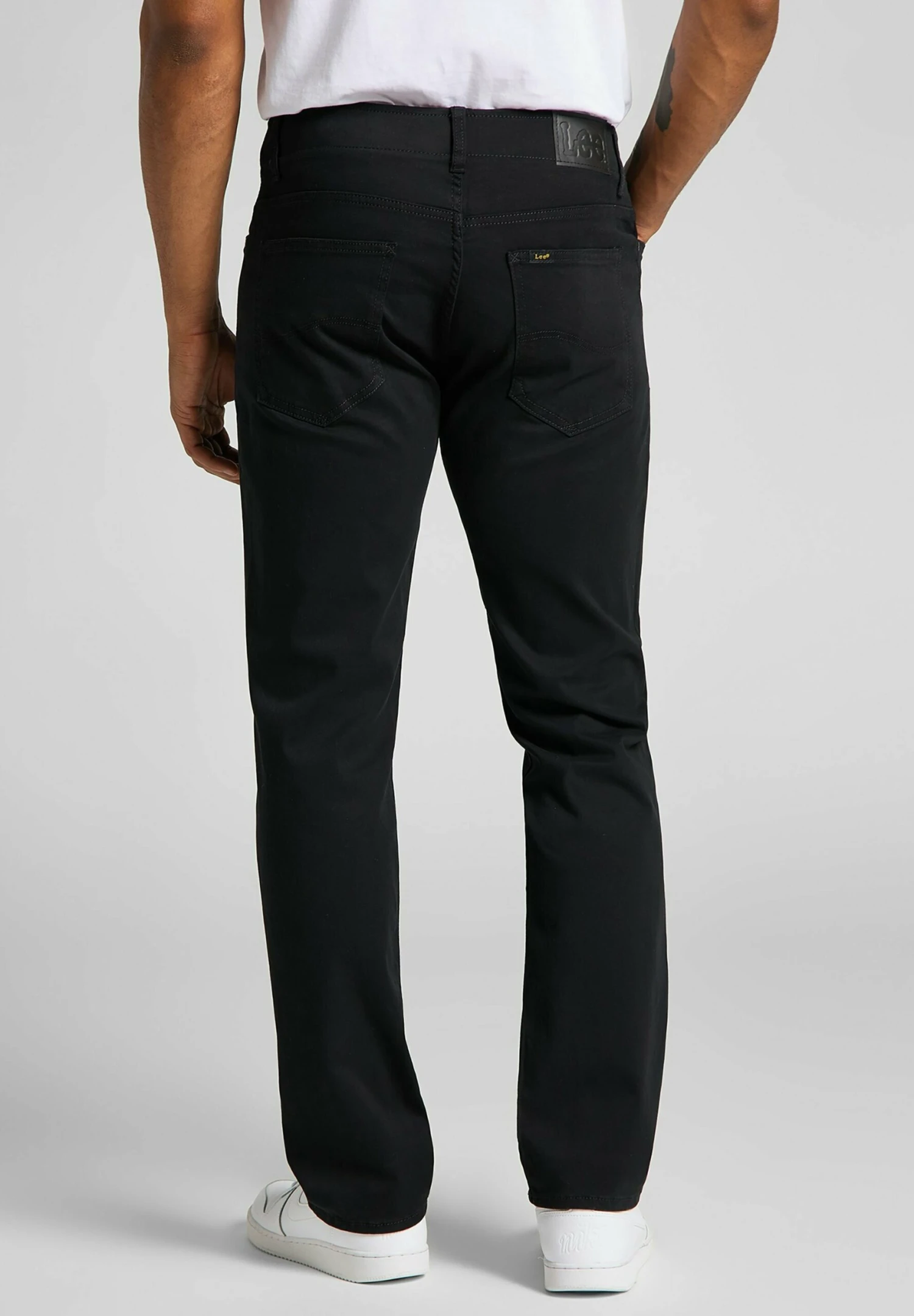 Lee Straight Leg Jeans - Schwarz 4 Lee Straight Leg Jeans - Schwarz - Afbeelding 2