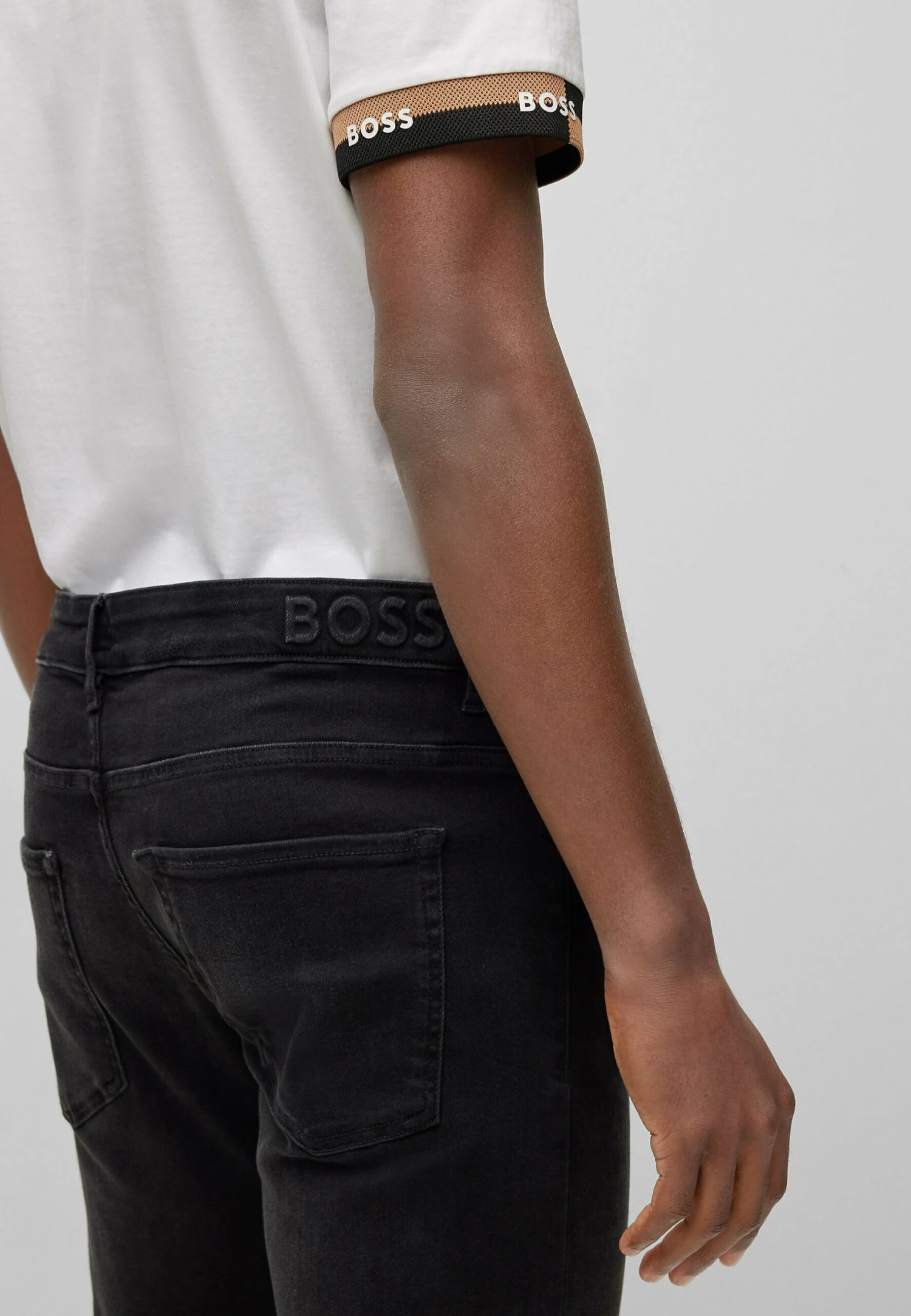 Boss Delaware - Straight Leg Jeans - Charcoal Five 6 Boss Delaware - Straight Leg Jeans - Charcoal Five - Afbeelding 4
