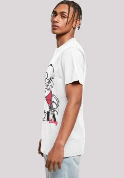F4NT4STIC Looney Tunes Classic Lola Bunny - T-Shirt Print - White -Heren Mode Boutique bbcdb959da254b62b6f6b47b171745d0