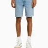 BERSHKA Jeansshort - Light Blue Denim -Heren Mode Boutique c04020eeffc84f55850bd7135dc9cb81