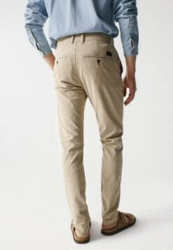 Slim - Chino - Beige -Heren Mode Boutique c14c2de983354057b26b2610a62de75b