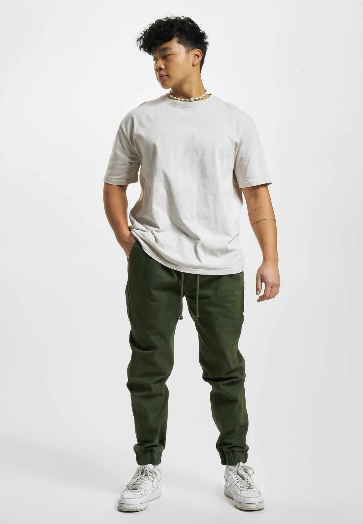 DEF Cargobroek - Khaki 4 DEF Cargobroek - Khaki - Afbeelding 2