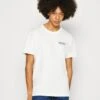 Wrangler Logo Tee - T-Shirt Basic - White