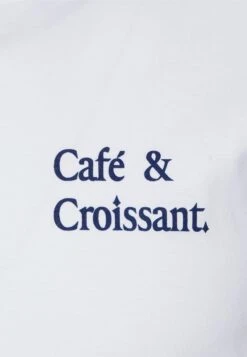 Cafe Croissant Unisex - T-Shirt Print - White 7 Cafe Croissant Unisex - T-Shirt Print - White -Heren Mode Boutique c3aa06fcbe0d4aa28dcf95ddbec68b97